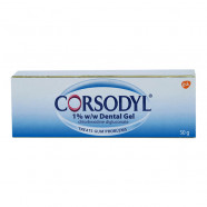 Купить Корсодил (Corsodyl) зубной гель 1% 50г в Уфе