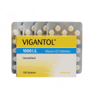 Купить Вигантолеттен (Vigantol, Vigantoletten) в таблетках 1000МЕ 100шт в Махачкале
